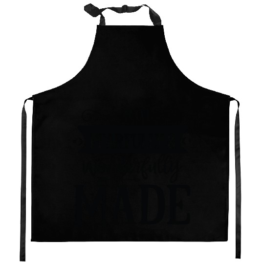 I am fearfully wonderfully made Kitchen Aprons