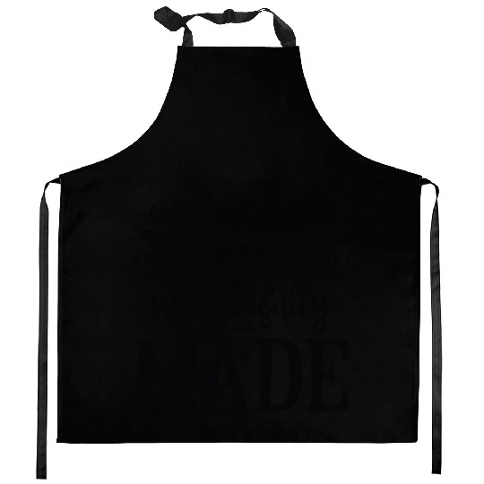 I am fearfully wonderfully made Kitchen Aprons