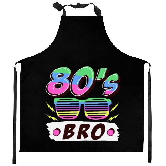 Retro 80s Style design – Perfect for Nostalgia Fa Kitchen Aprons