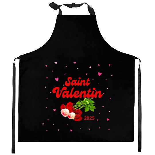 Saint Valentin Kitchen Aprons