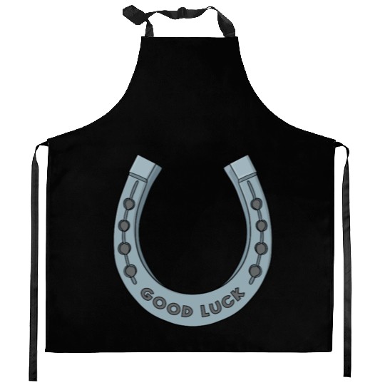 Good Luck Horseshoe Kitchen Aprons
