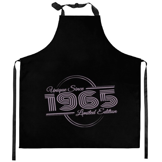 60th Birthday Retro 1965 Limited Edition Kitchen Aprons