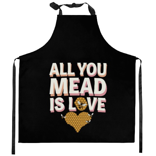 Mead Aficionados Honey Wine Enthusiasts Craft Mead Kitchen Aprons