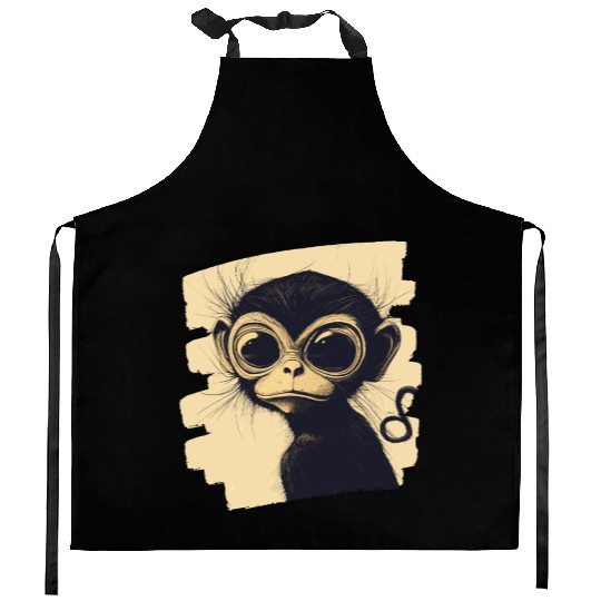 Spider Monkey Kitchen Aprons