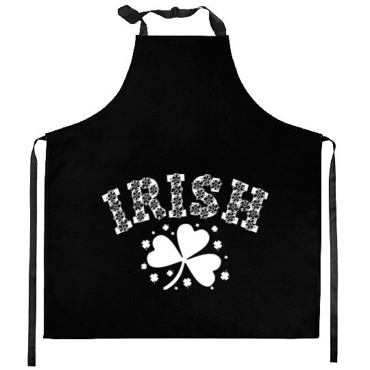 Embroidered Irish, St Patricks Day, St Paddys Day Kitchen Aprons