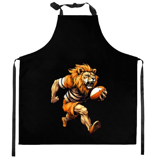 Lion rugby player Kitchen Aprons