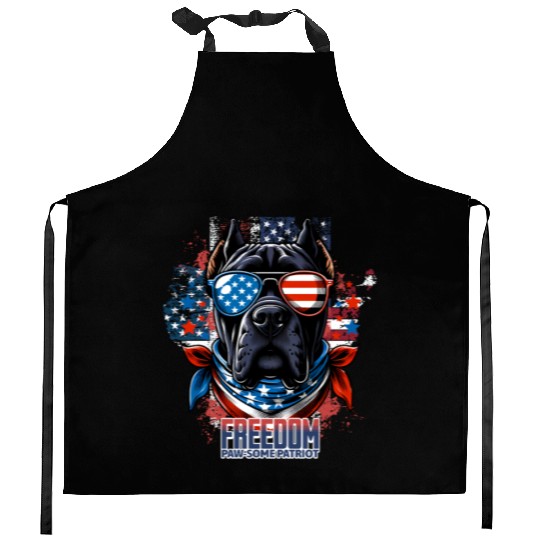 Paw-some Cane Corso Kitchen Aprons