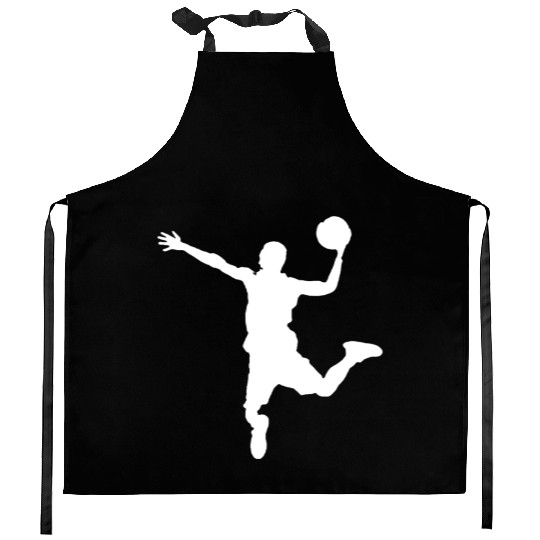 BASKETBALL JUMP STYLE Kitchen Aprons