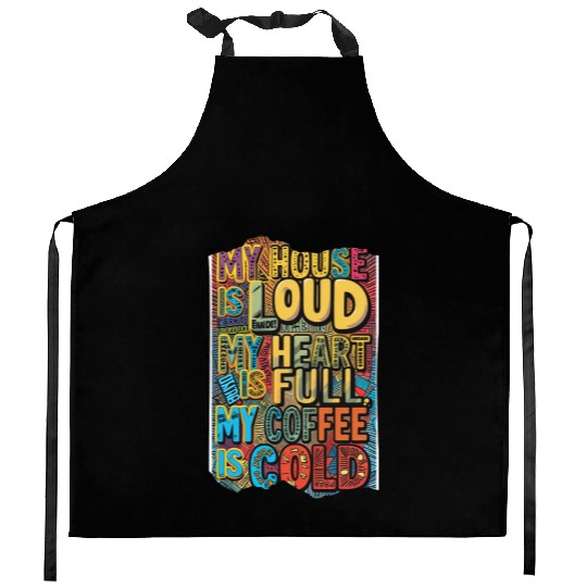 Parenting on hard mode Neurodivergent edition Kitchen Aprons