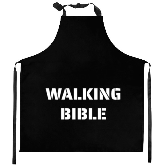 Walking Bible Collection Kitchen Aprons
