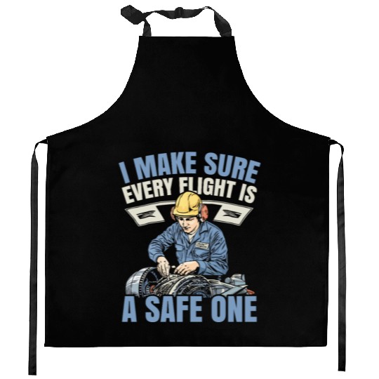 Aircraft Technician Avionics Maintenance Airport Kitchen Aprons