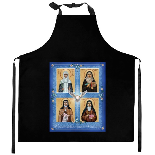 Women Doctors of the Church Kitchen Aprons