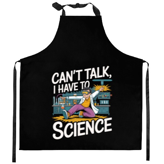 Science Laboratory Laborant Inspiration Kitchen Aprons
