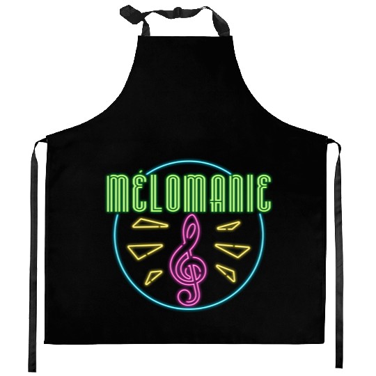 Techno House Party EDM Festival Goa Electro Rave Kitchen Aprons