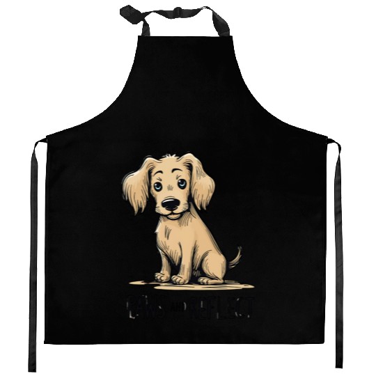 Cute Puppy | Cute Dog Design Kitchen Aprons