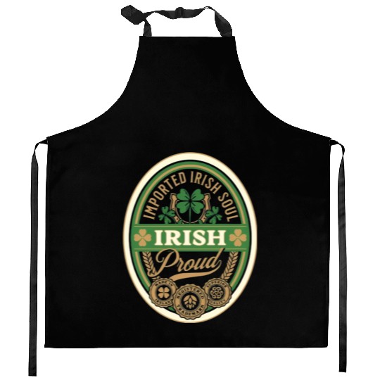 Kiss Me Im Irish 2025 Kitchen Aprons