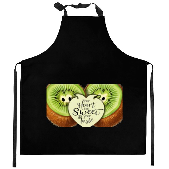 Your Heart is Sweet as Your Taste – Kiwi Love Kitchen Aprons