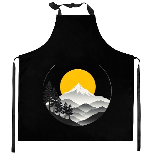 road trip Kitchen Aprons