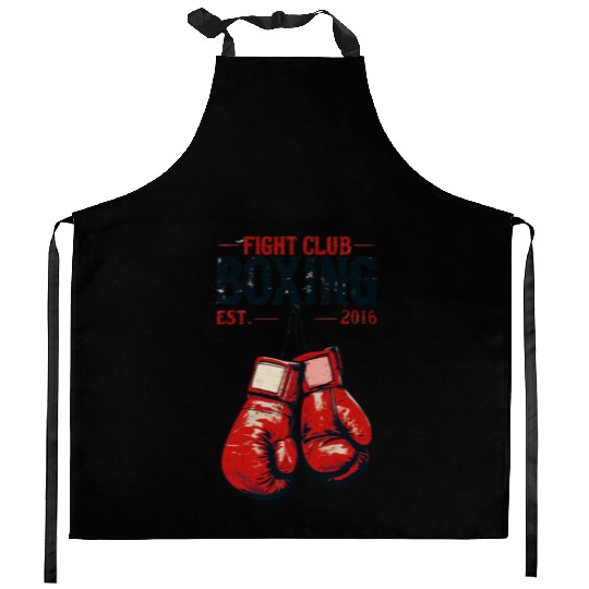Fight Club Boxing Design Kitchen Aprons