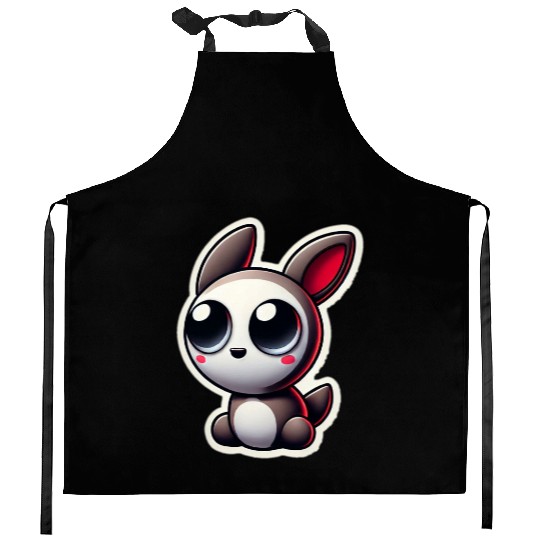 cute puppy design for you Kitchen Aprons