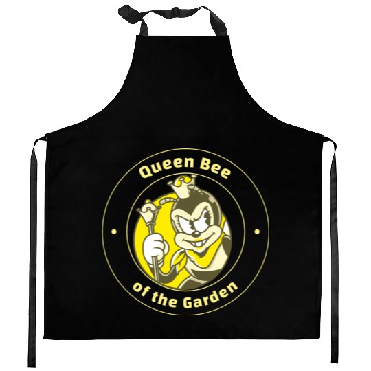 Queen Bee of the Garden Kitchen Aprons