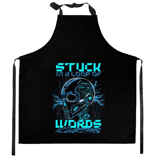 Computer Linguist Words And Algorithms Kitchen Aprons