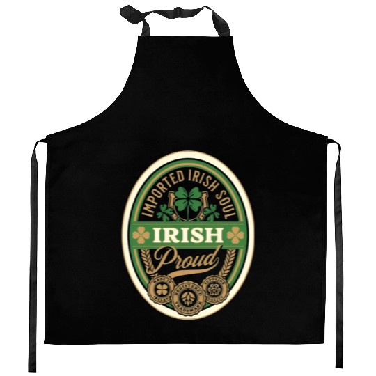Kiss Me Im Irish 2025 Kitchen Aprons