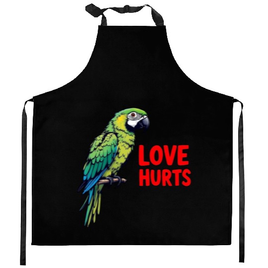 Love Hurts Kitchen Aprons