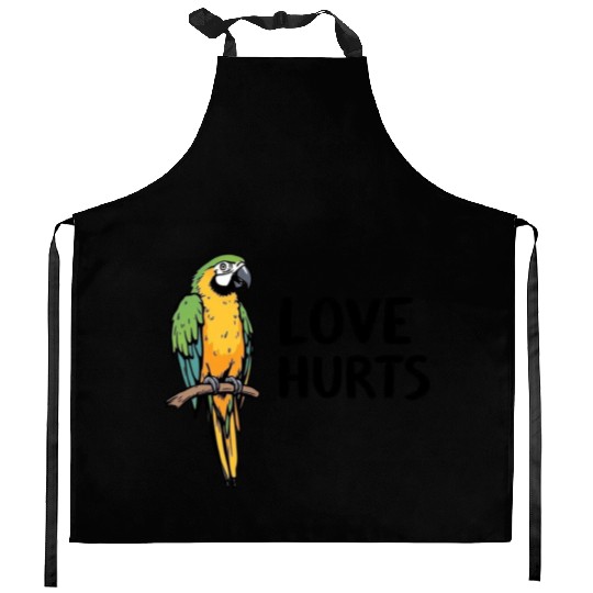 Love Hurts Kitchen Aprons