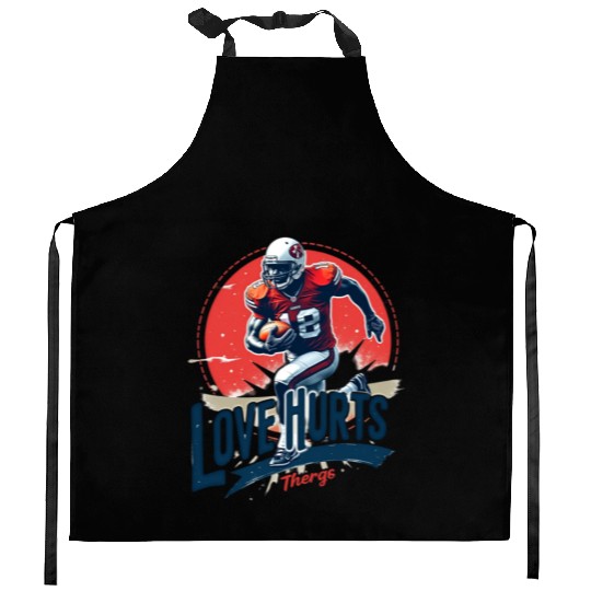 Love Hurts Kitchen Aprons