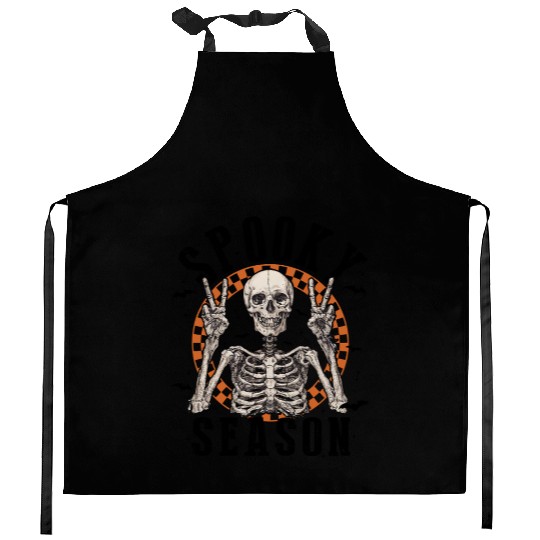 Spooky Season Kitchen Aprons