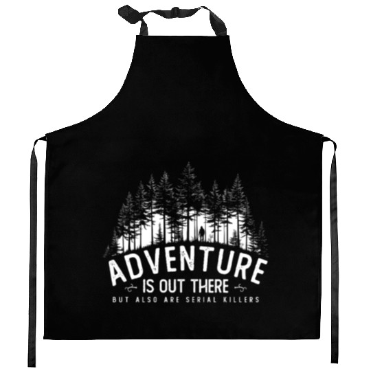 True Crime Crime Serial Killer Satire Hiking Kitchen Aprons
