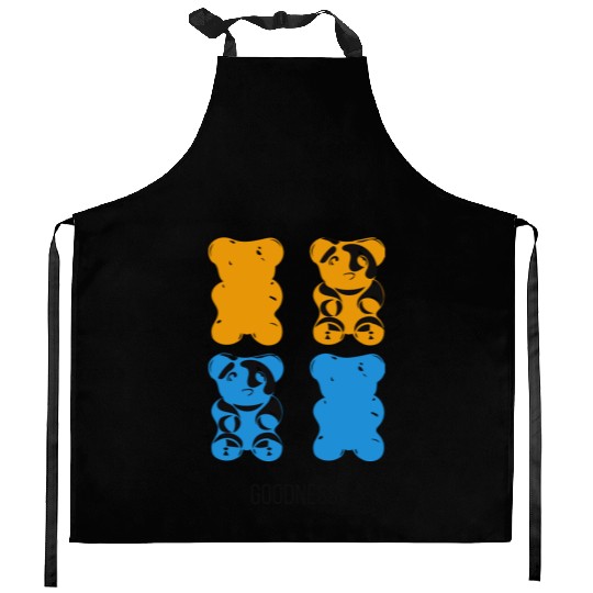 Gummie bears Goodness Design. Kitchen Aprons