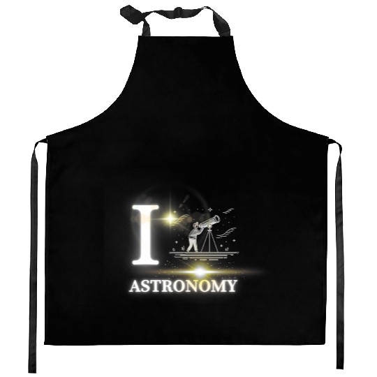Amateur Astronomy: I Love Astronomy Kitchen Aprons