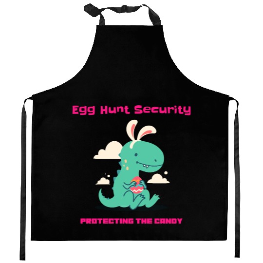 Egg Hunt Securiety Protecting the Candy Kitchen Aprons