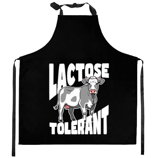 Lactose Tolerant – Built Different Kitchen Aprons