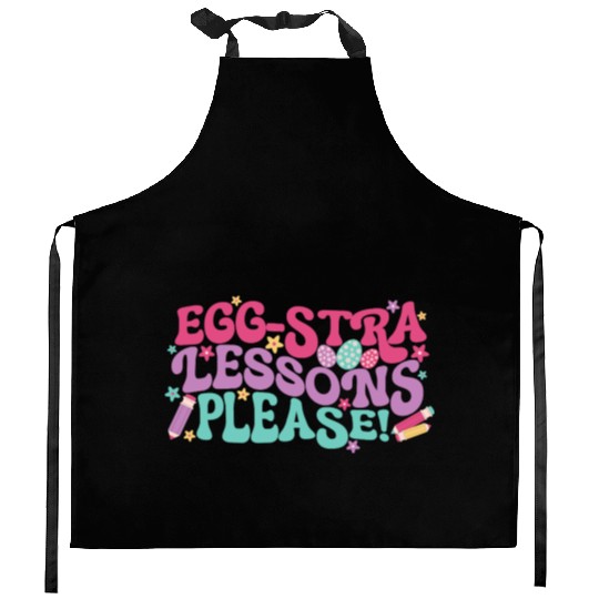 Funny Easter teacher Kitchen Aprons gift