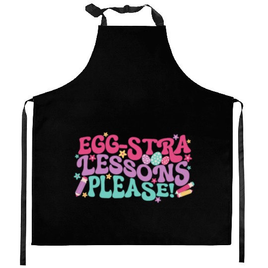 Funny Easter teacher Kitchen Aprons gift