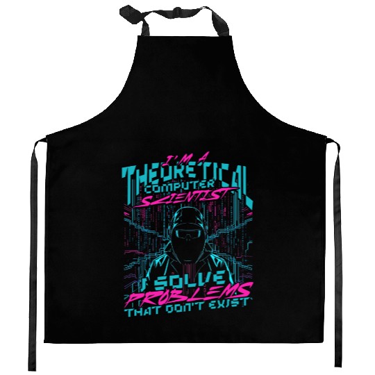 Theoretical Computer Scientist Kitchen Aprons