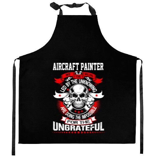 Aircraft Painter Kitchen Aprons