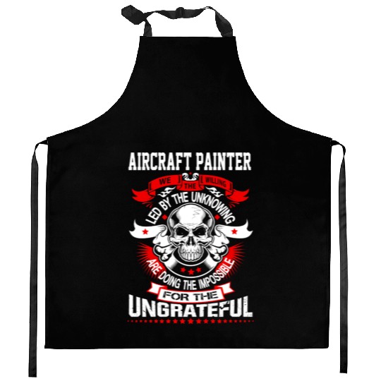 Aircraft Painter Kitchen Aprons