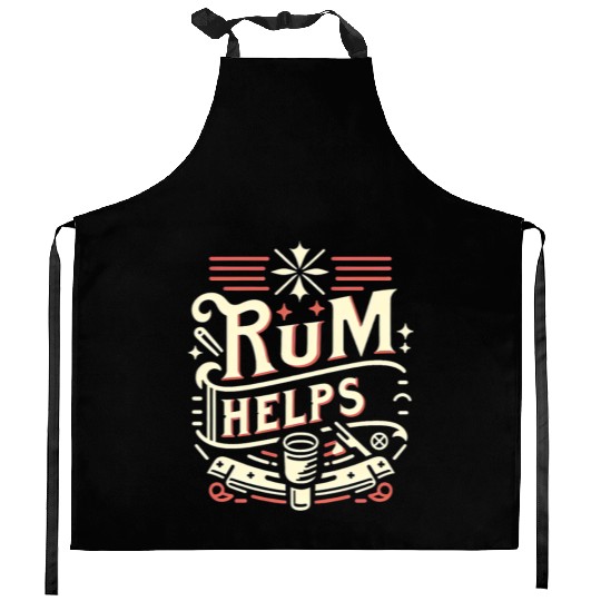 Rum Helps 11 Kitchen Aprons