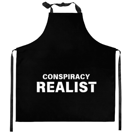 Conspiracy Realist Kitchen Aprons