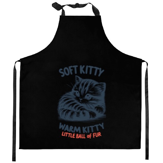 Soft Kitty Kitchen Aprons