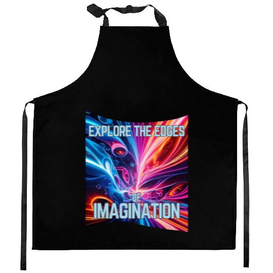 Surreal Spectrum - Explore the edges of imaginatio Kitchen Aprons