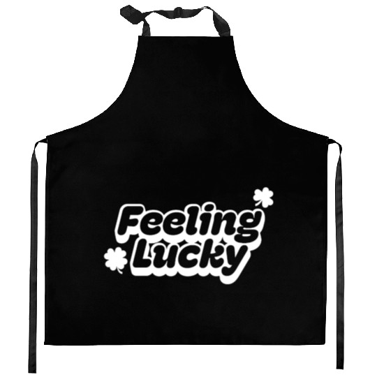 Feeling Lucky for St. Patrick's Day Kitchen Aprons