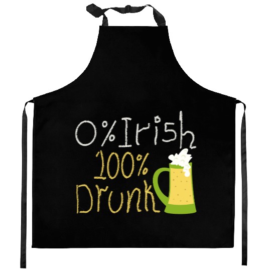 Funny St Patricks Day Kitchen Aprons - irish humor