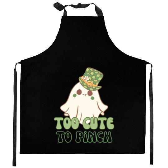 Too Cute to Pinch – St. Patrick’s Day Ghost Kitchen Aprons