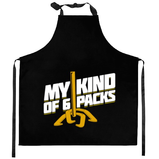 Horseshoe Pitching Kitchen Aprons