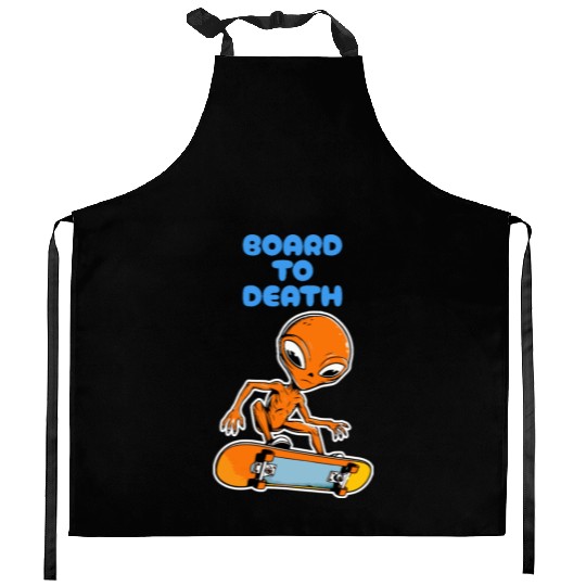 Board to Death Kitchen Aprons